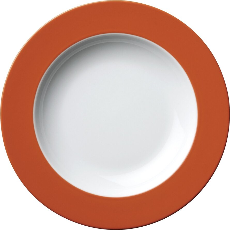 Teller tief Ø 22,5 cm orange