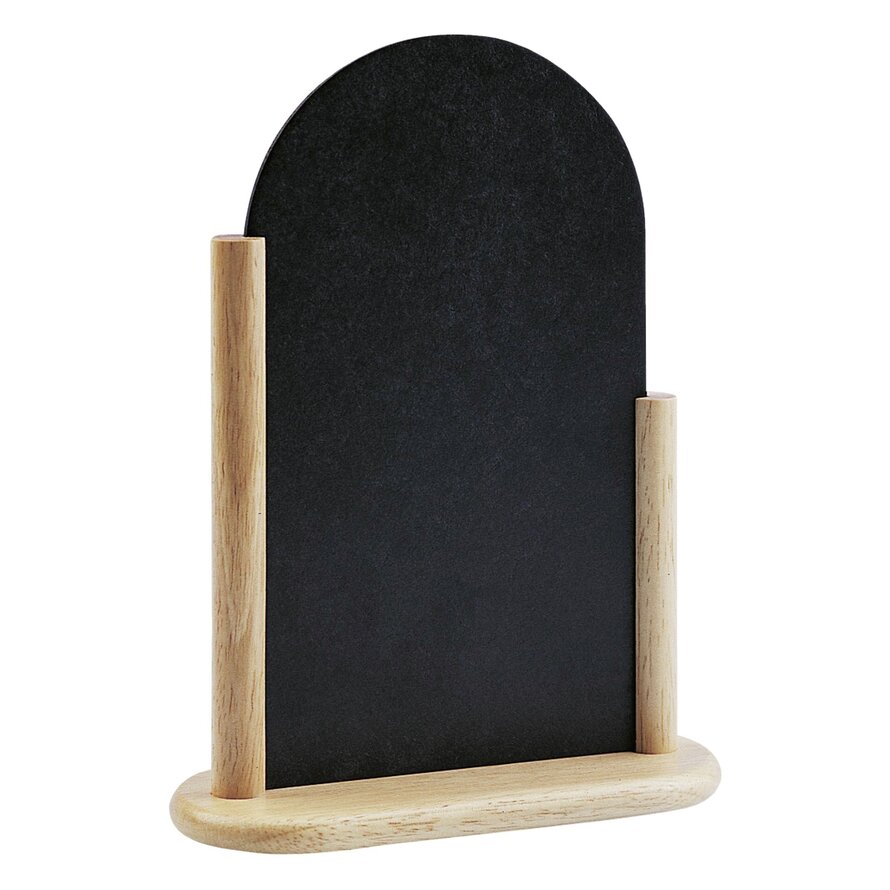 Tischtafel inkl. Gestell aus Holz dunkel