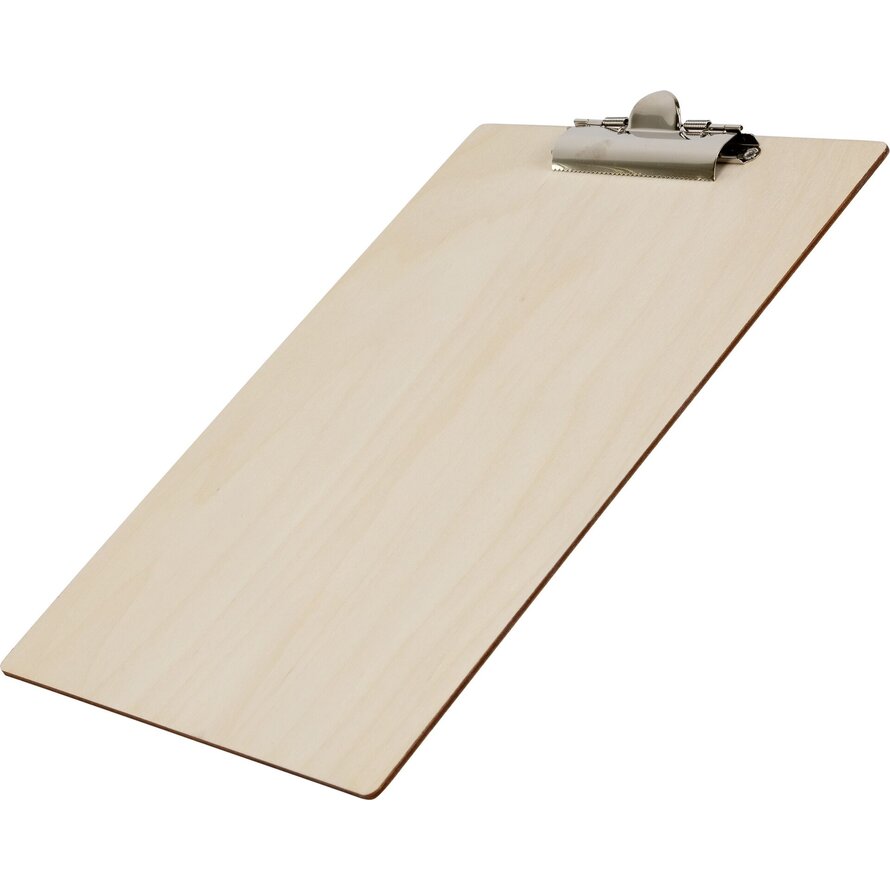 Klemmbrett A4, Birke hell