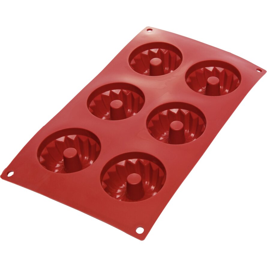 Silikonbackform Mini Gugelhupf