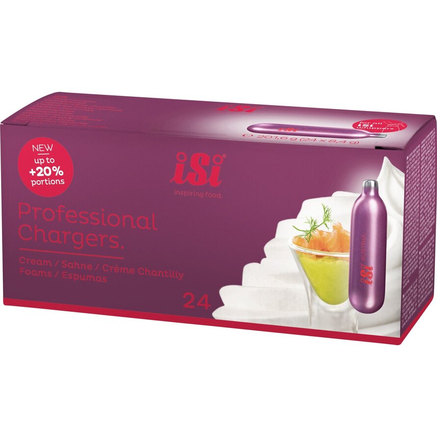 iSi Power Kapsel silber-purpur