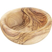 Olivenholzschale, rund 15x6 cm (1)