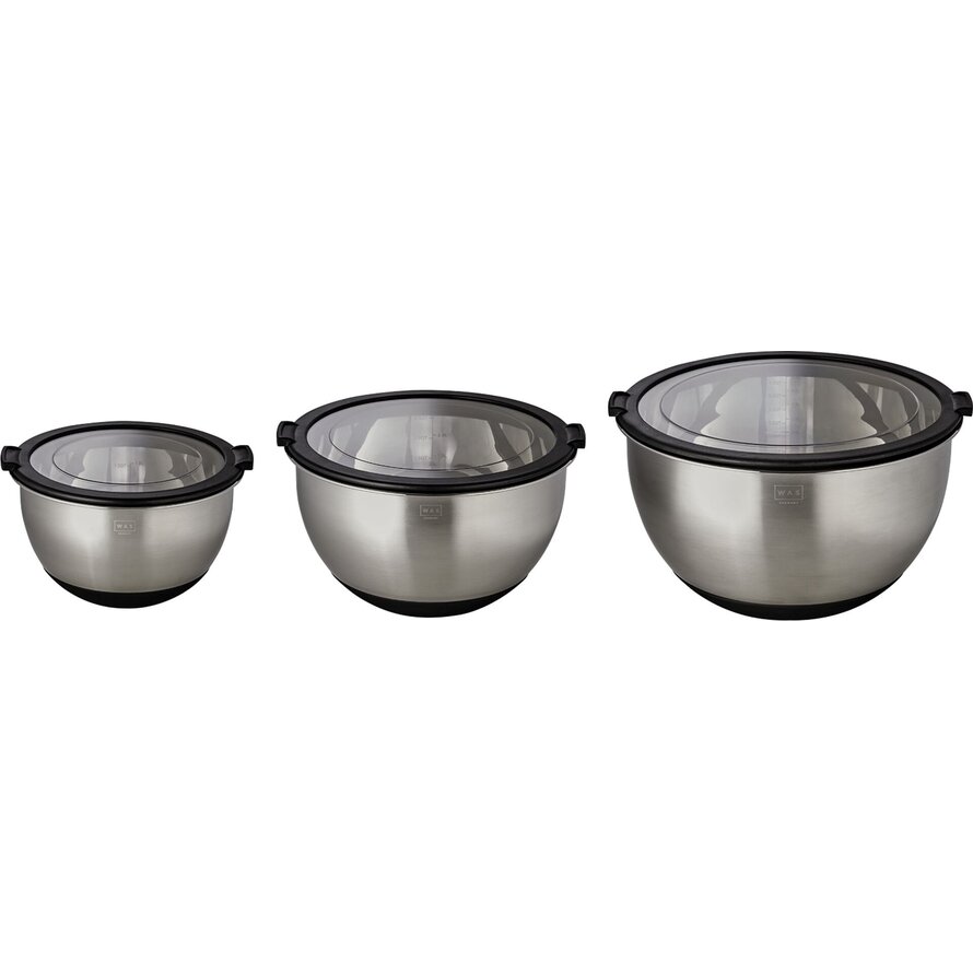 Schüssel Set 3-tlg. inkl. Deckel