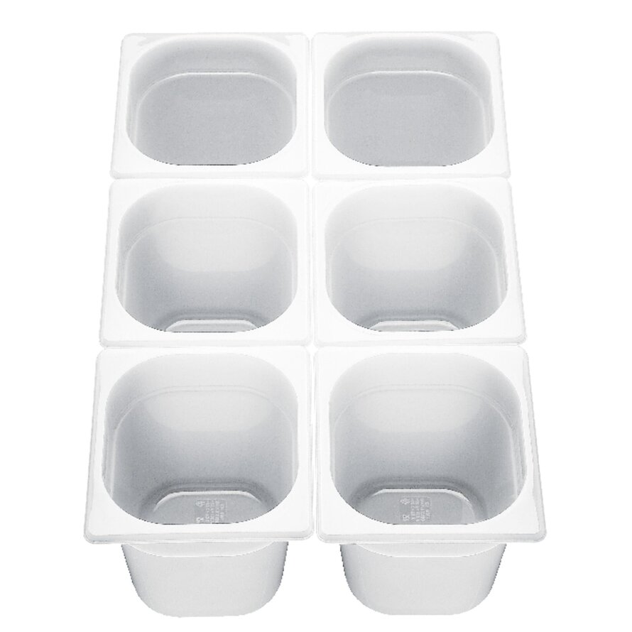 GN-Behälter 1/6 Polypropylen 150mm