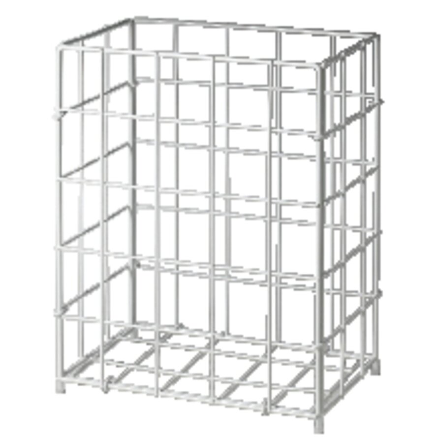 Drahtgitter-Abfallkorb