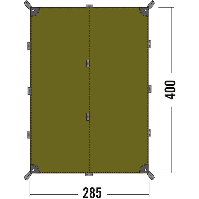 Tatonka Tarp 4 light olive