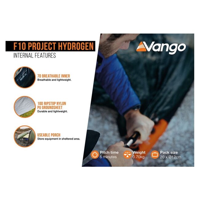 Vango F10 Hydrogen Alpine Green