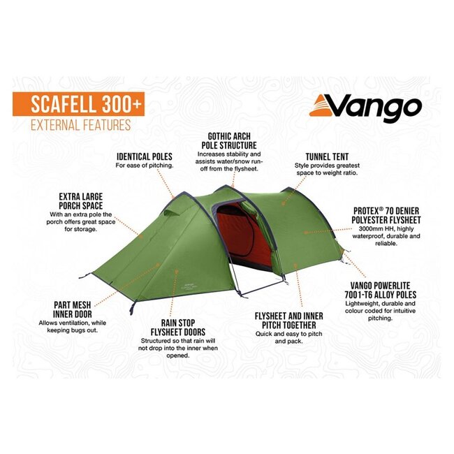 Vango Scafell 300+