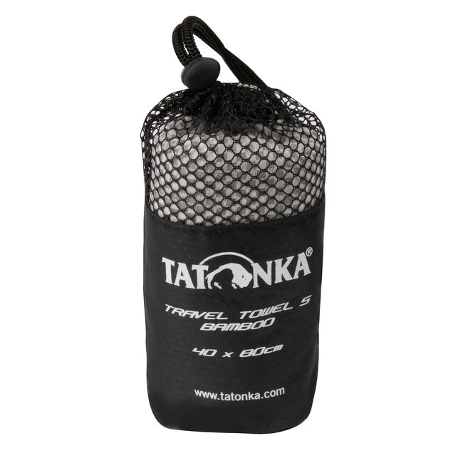 Tatonka Travel Towel Bamboo S grey