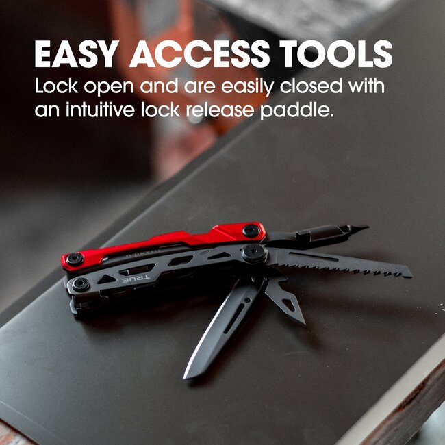 True Utility Titanium Locking Multitool
