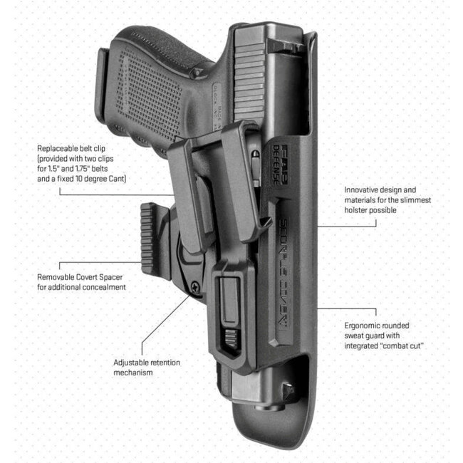 FAB Defense Inside Waistband holster