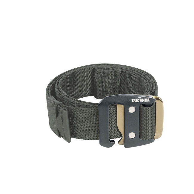 Tasmanian Tiger Stretchbelt 38mm stone grey olive
