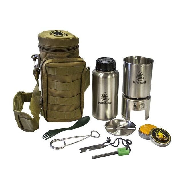 Pathfinder Stainless Steel Bottle Cooking Kit