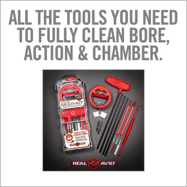 Real Avid Gun Boss Multi-Kit - .22 Cal