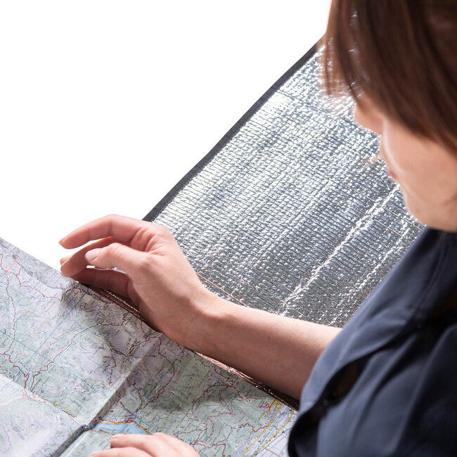 Tatonka Alu-Seat Mat 50 x 180cm silver