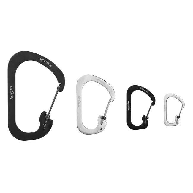 Nite Ize Carabiner Slidelock #3 SS Black