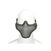 Steel Half Face Mask Grey