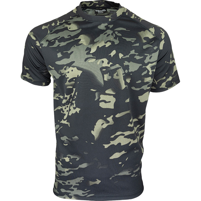 Viper Mesh-tech T-Shirt Multicam Black