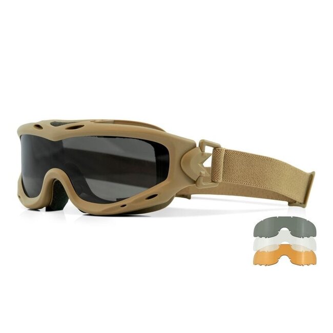 Wiley X Spear Tan Grey/Clear/Light Rust