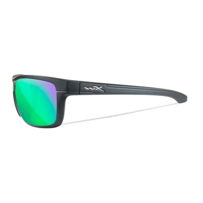 Wiley X Kingpin Captivate Polarized Green Mirror