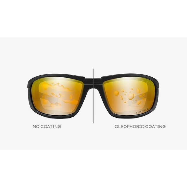 Wiley X Kingpin Captivate Polarized Green Mirror