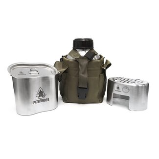 Pathfinder Stainless Steel Canteen Cooking Set