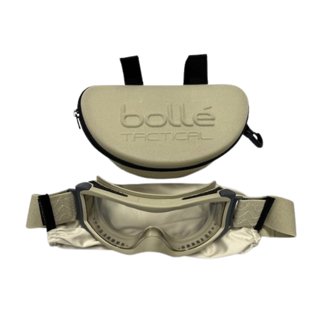 X1000 Clear Tactical goggle Tan
