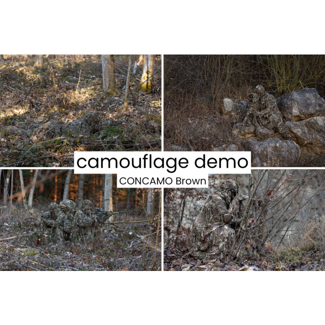 Ghosthood Ghost Hoodie - CONCAMO Brown