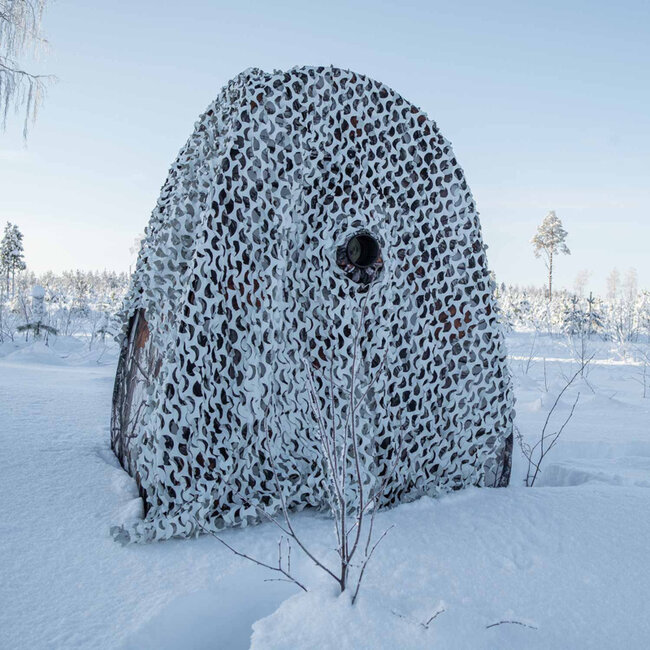 Buteo Photo Gear Camouflage-Netz Schnee