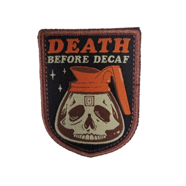 5.11 Tactical Patch Death Before Decaf