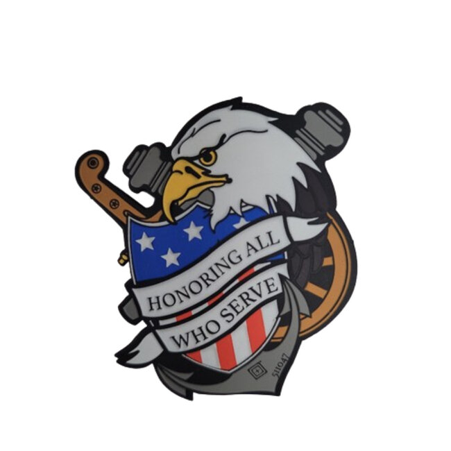 5.11 Patch Honoring All Who Serve