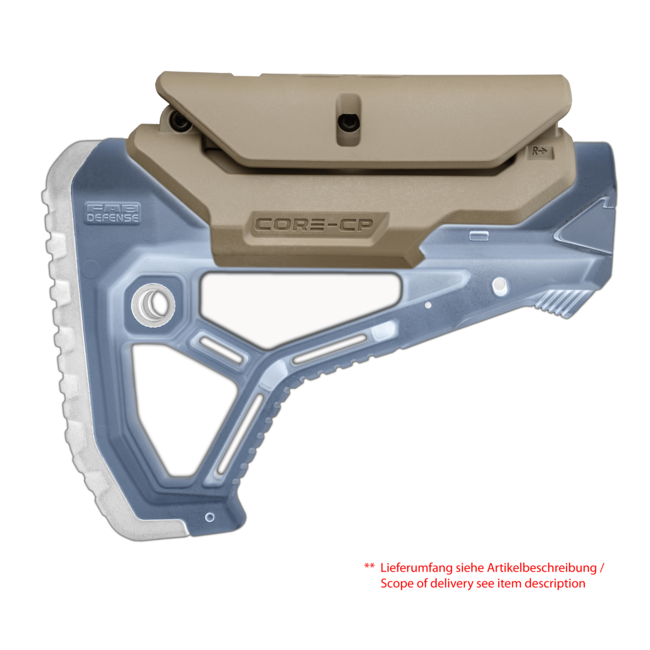 FAB Defense Cheek rest kit voor GL-CORE