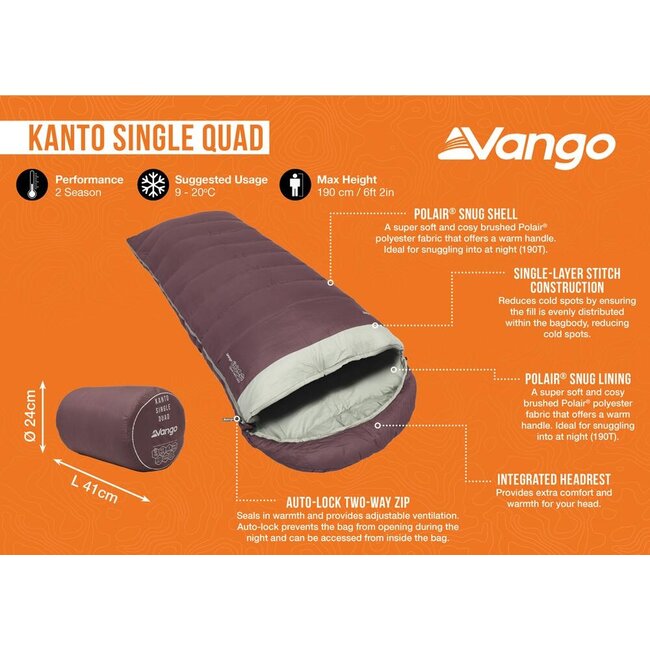 Vango Kanto Single Quad