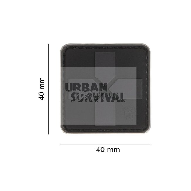 Red Cross Rubber Patch