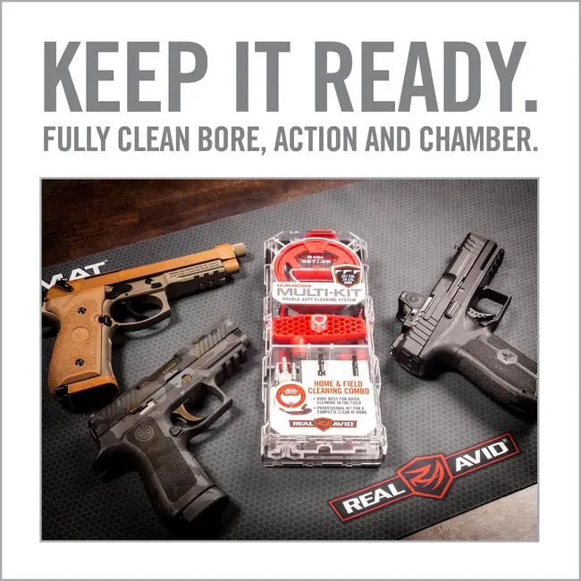 Real Avid Gun Boss Multi-kit .357/.38/9mm