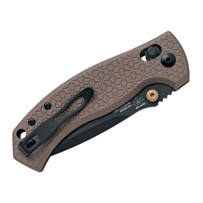 Fox Knives Ansu Aluminium Brown