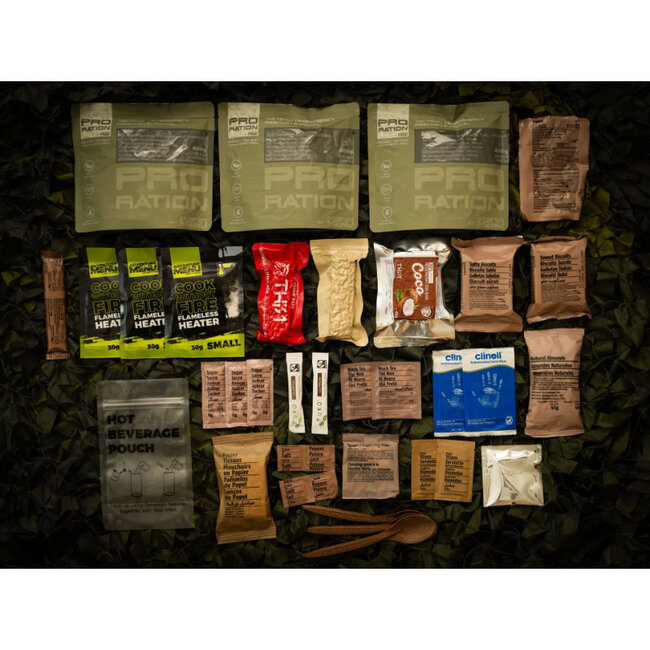 Pro-ration Full Day Menu Vegan