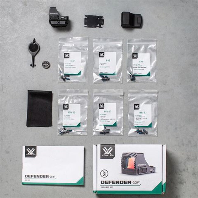 Vortex Red Dot Defender-CCW 3 MOA