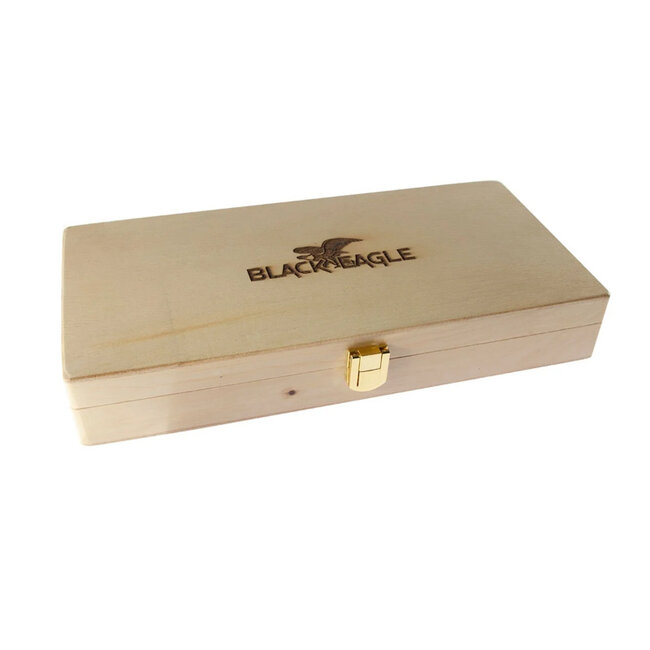 Black Eagle Bushcraftmes Blue Pakkawood