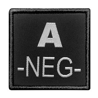 A10 Equipment Geborduurde bloedpatch A-