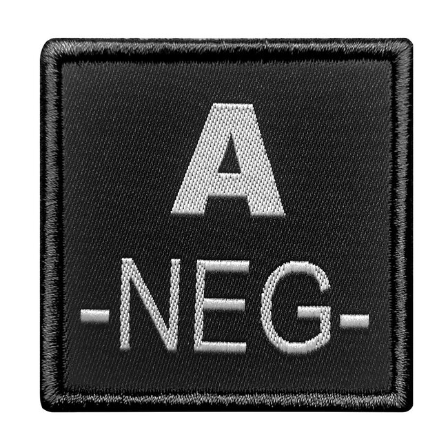 A10 Equipment Geborduurde bloedpatch A-