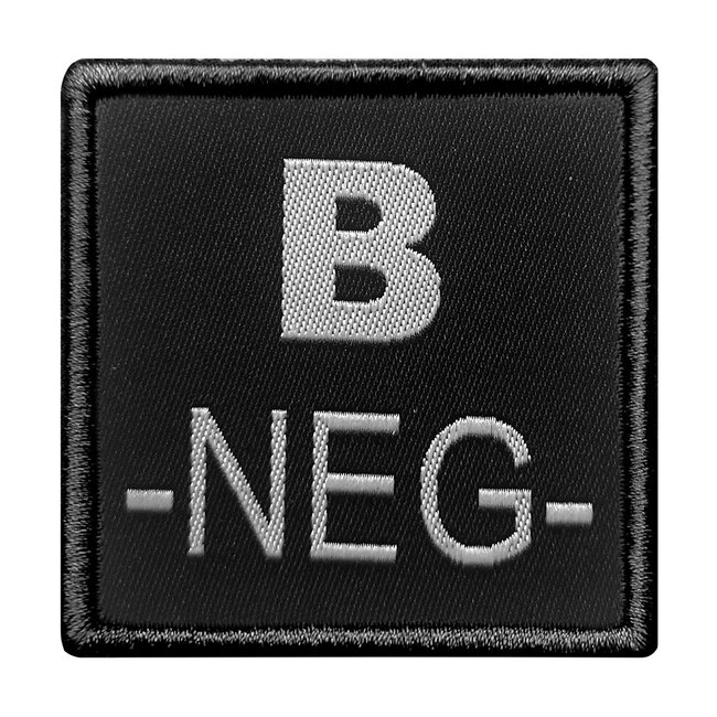 A10 Equipment Geborduurde bloedpatch B-