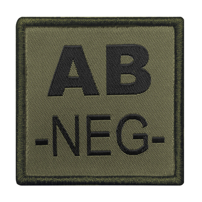 A10 Equipment Embroidered Blood Patch AB-