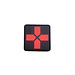 Red Cross Rubber Patch