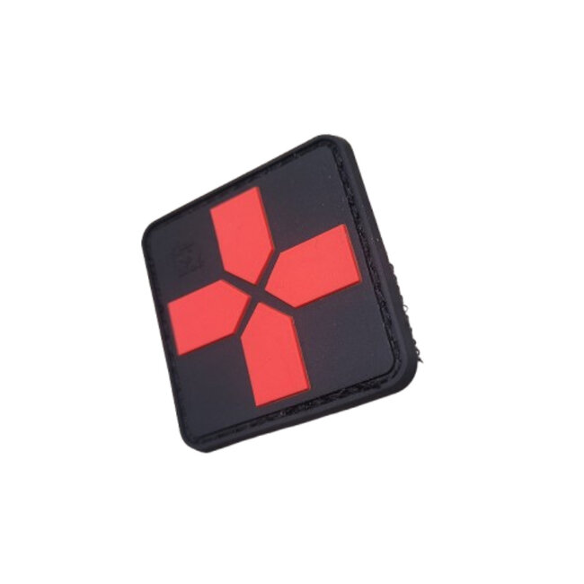 Red Cross Rubber Patch