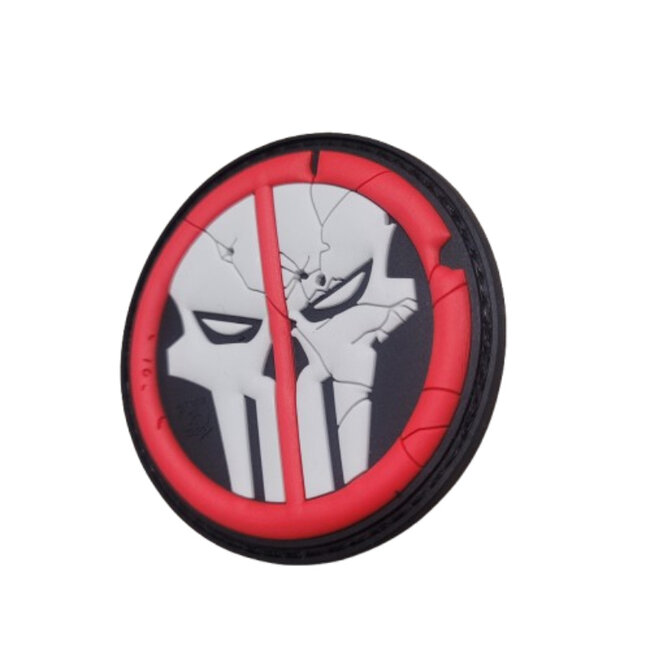 Deathpool Skull Rubber Patch