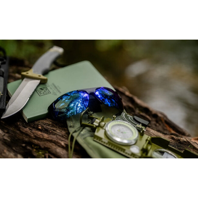 Wiley X WX Prime Captivate Polarized Blue Mirror