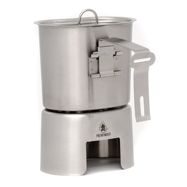 Pathfinder Stainless Steel Canteen Cooking Set
