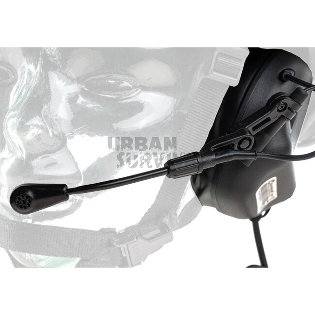 Earmor M32H Plus Tactical Communication Hearing Protector Black