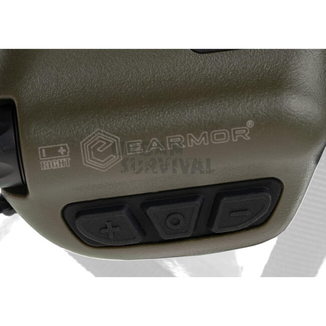 Earmor M32H Plus Tactical Communication Hearing Protector Foliage Green